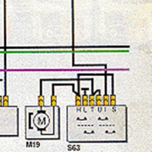 Схема 1 Привод и выключатель антенны