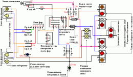 ГАЗ 3110 - родное освещение.gif