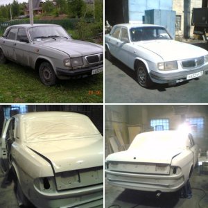 как из ведра сделать волгу