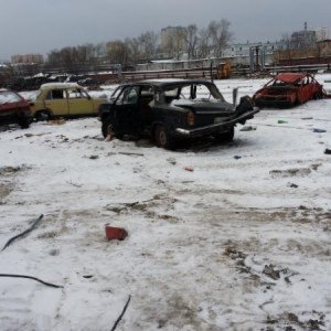сломали гаражи