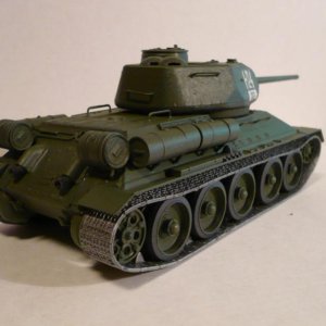 T-34/85, масштаб 1:35, "Звезда".