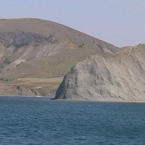 Черное море. Мыс Хамелеон (солнечная сторона)