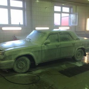 Моют мою новую ласточку