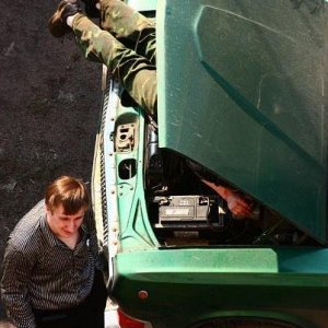 брезентовая муфта рулевого, как же она меня достала.