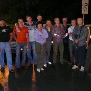 Я в первый приехал с другом на сходку)))