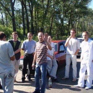Встреча на въезде в Курск