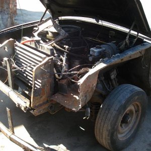 вот то какой я ее увидел через 3 года после аварии