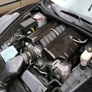 накладки на мотор Chevrolet Corvette