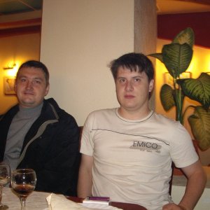 В кафе