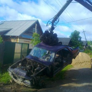 Последний путь моего баклажана..