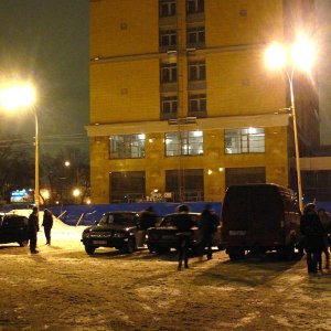 И снова ночная парковка