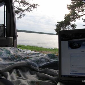 Вид из окна пентхауса... :)