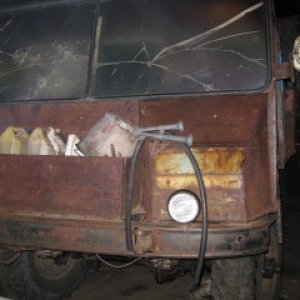вот такие автофранкенштейны в деревнях