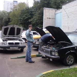 во дворе :)