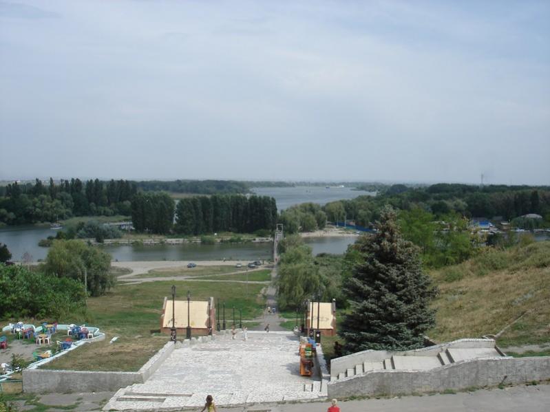 Азов. Речной пляж