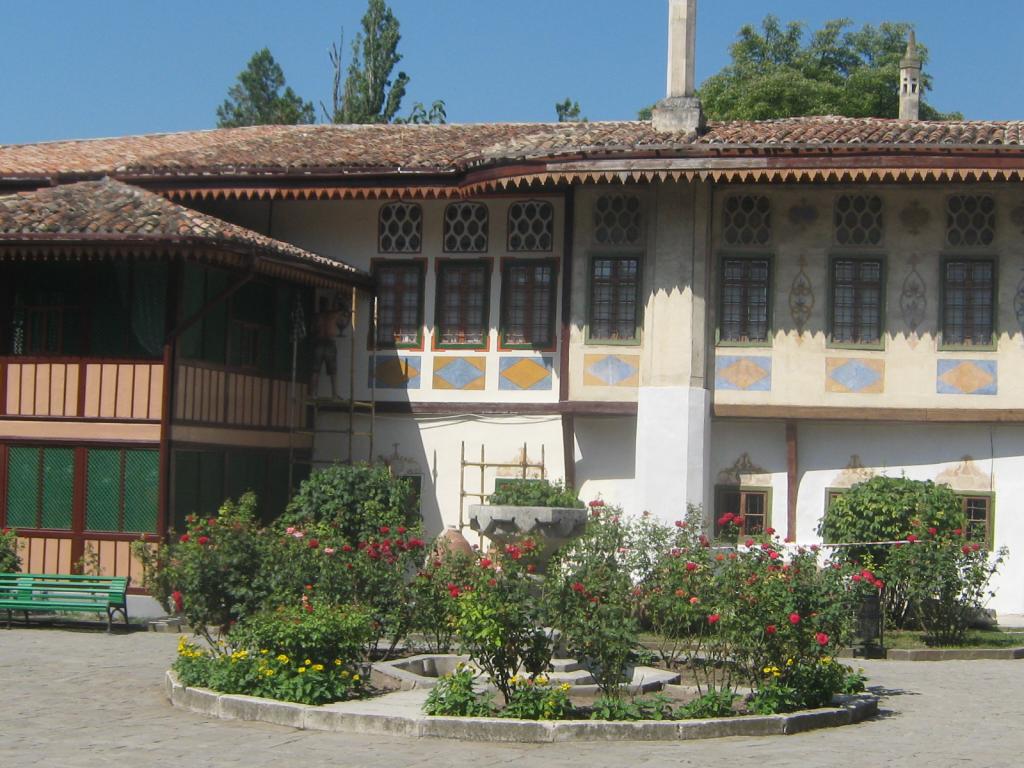 Бахчисарайский дворец крымского хана.