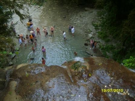 Водопадик сверху