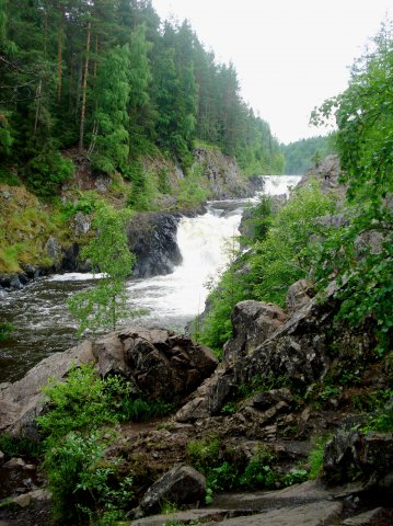 Водопад Кивач