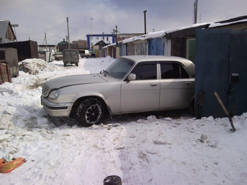 Выезд с гаража