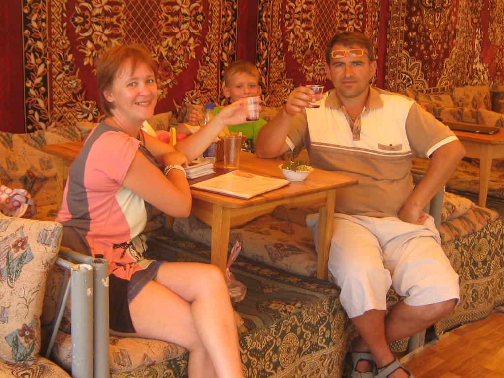 В кафе на Ай-Петри.