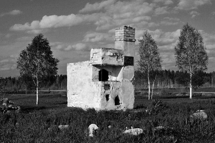 Дер. Большое Заречье В октябре 1943 года в деревню ворвались гитлеровцы. Жестоко расправились они с мирными жителями. В Заречье было заживо сожжено 66
