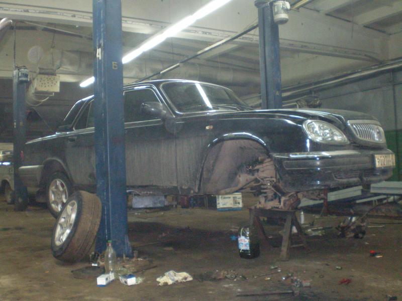 Замена всех расходников передней подвески в марте 2011 года.
