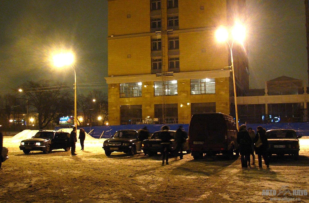 И снова ночная парковка