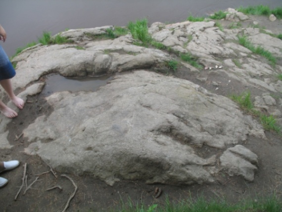 Камень, с которого рыбачил Св. Семеон
