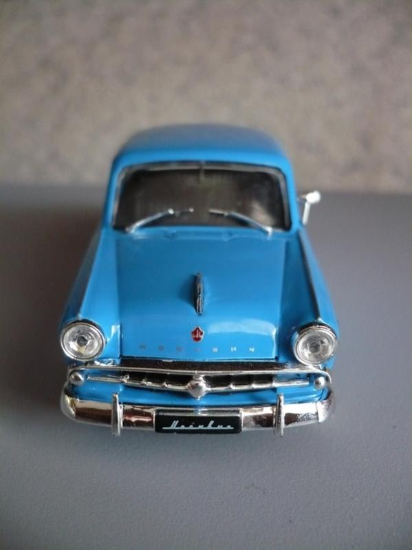 Москвич-407, М-1:43. Серия "Автолегенды СССР", издательство DeAgostini.