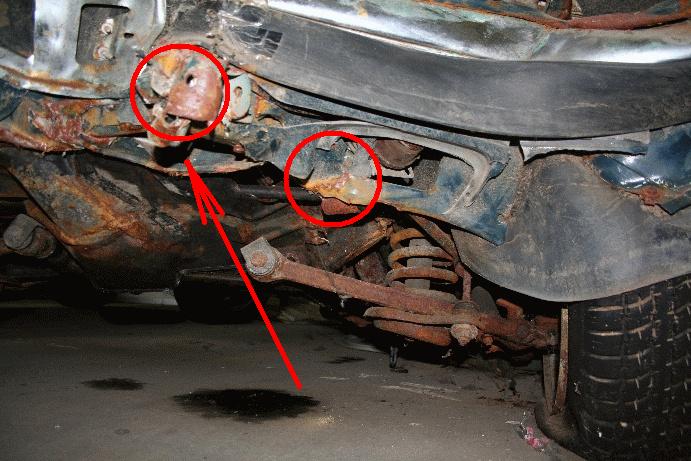 Опасный лонжерон!