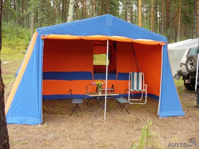 Подарок знакомого :)
Кемпер Скиф 2М в развернутом состоянии