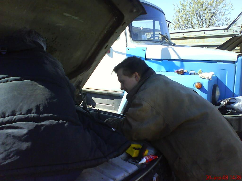 Подготовка к снятию головы