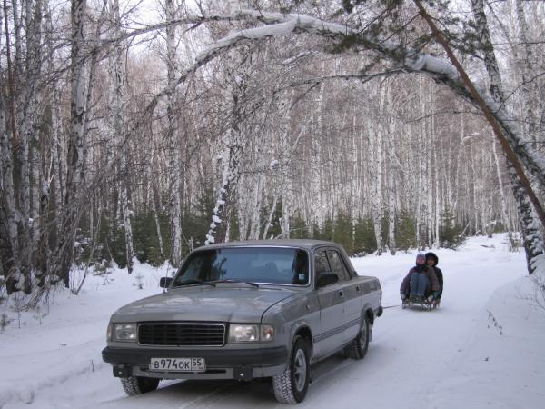 Проба "саночной" трассы  На new дисках R14  :)))
Открытие "Саночного сезона 2005-2006"