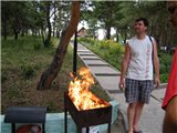 Розжиг углей