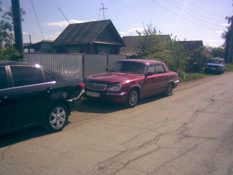 в огороде
