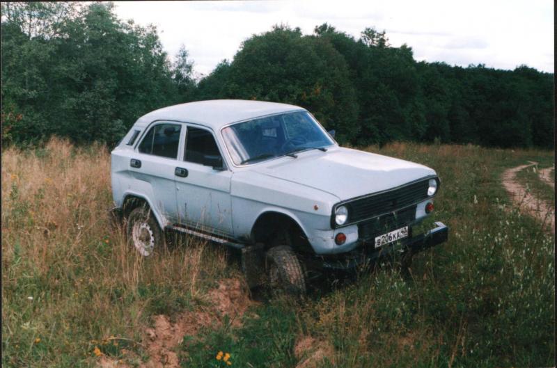 в поле