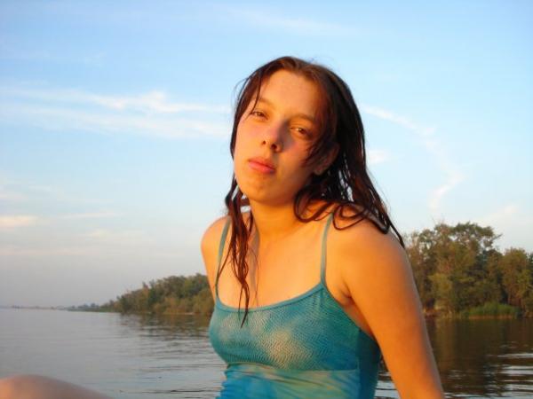 на катамаране по Волге (г. Саратов, 2008г)