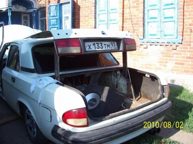 переделанный багажник