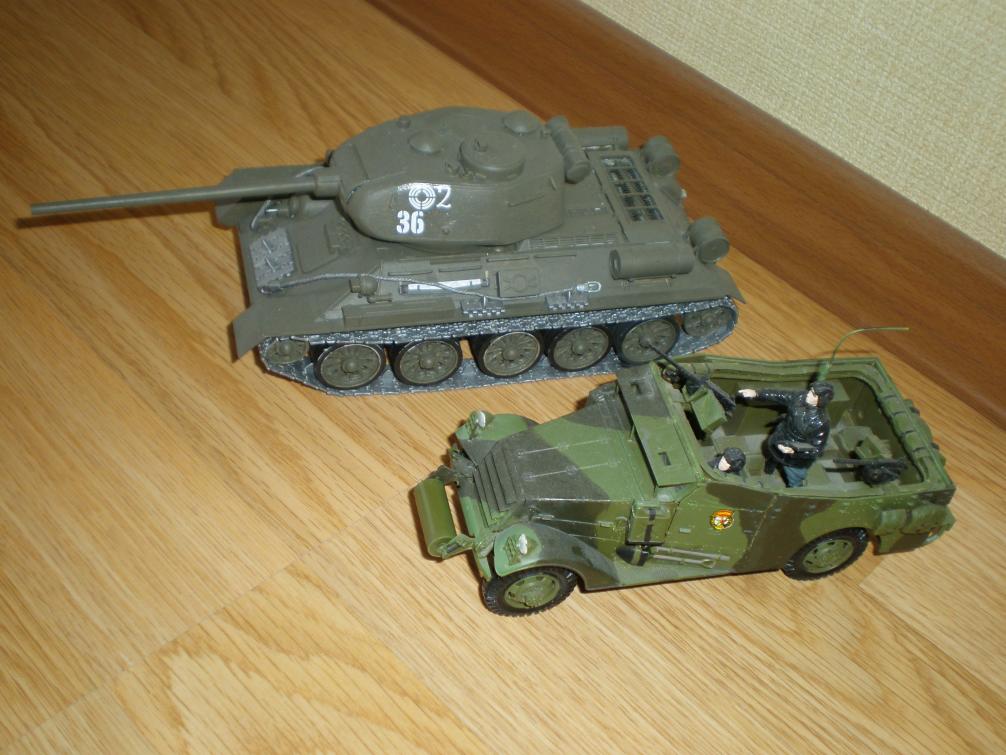 т-34 и скаут