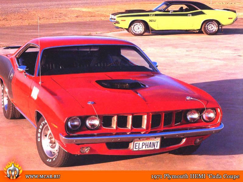 16 71 Cuda HEMI Coupe