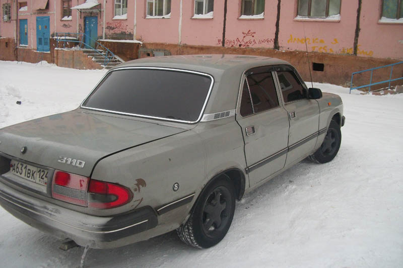 3110 оформил шрифтом от BMW