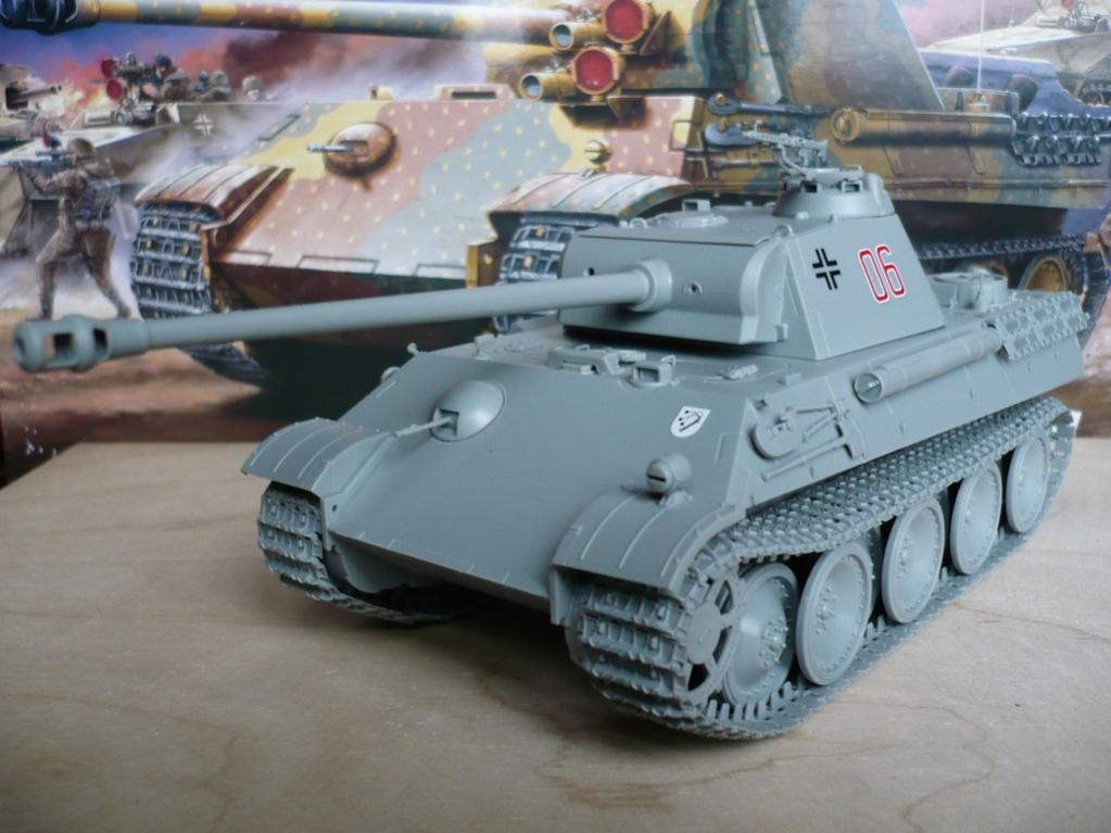 Pz V Ausf G Panther (Dragon 1:35)
Наборные траки из коробки