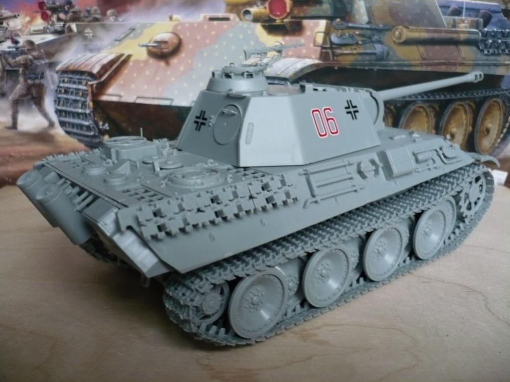 Pz V Ausf G Panther (Dragon 1:35)
Наборные траки из коробки