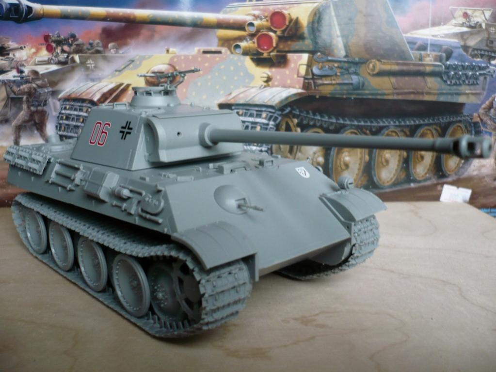 Pz V Ausf G Panther (Dragon 1:35)
Наборные траки из коробки